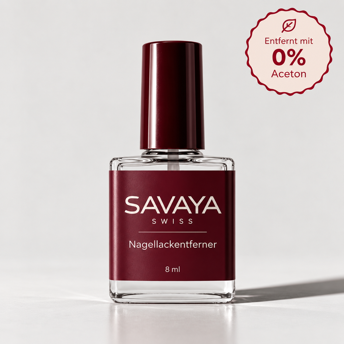 SAVAYA Nagellackentferner ohne Aceton