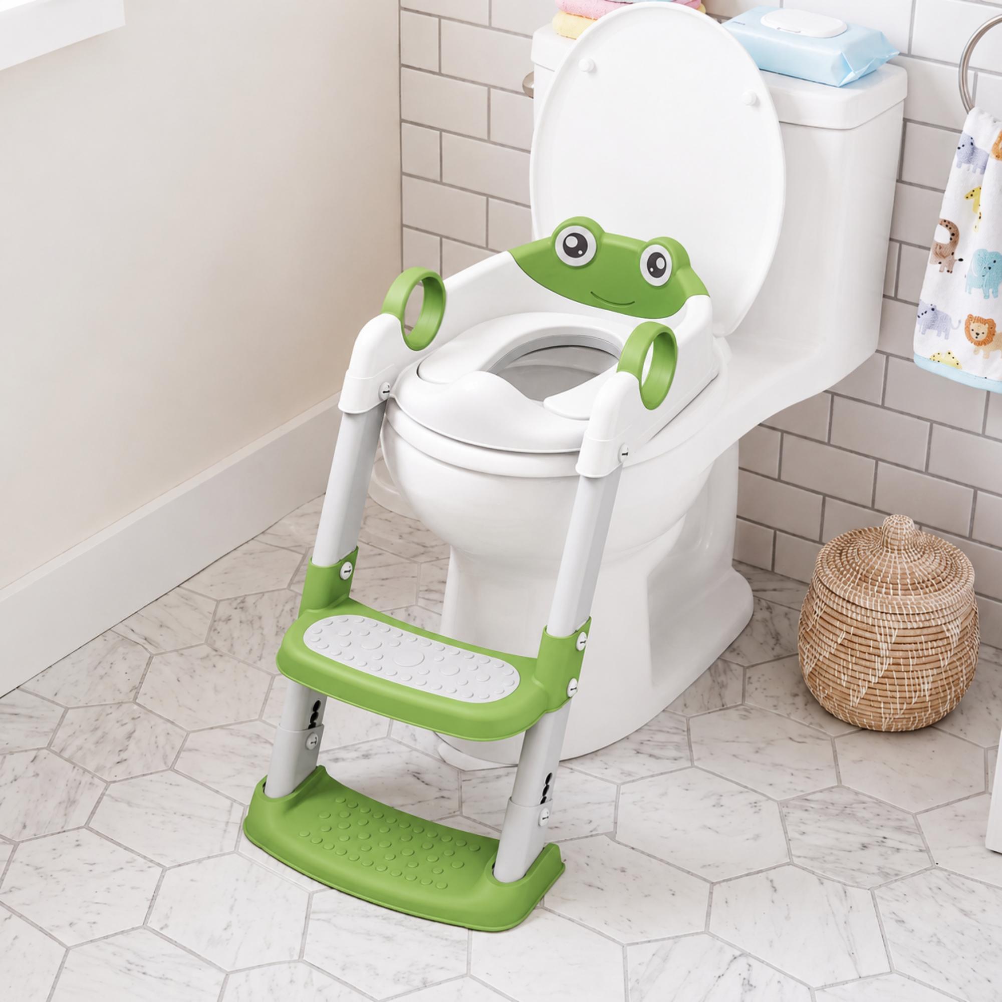 Toilettentrainer mit Leiter